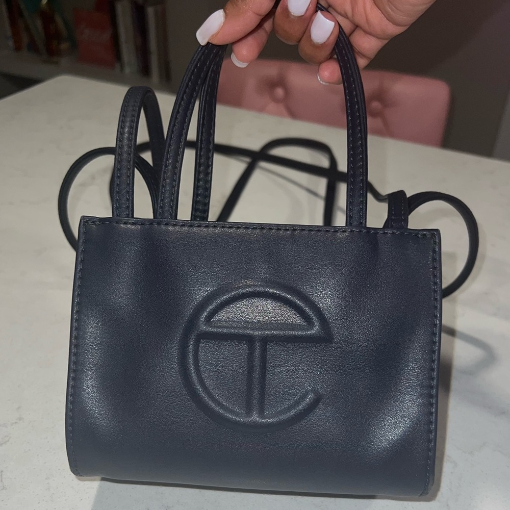 TELFAR Navy Bag